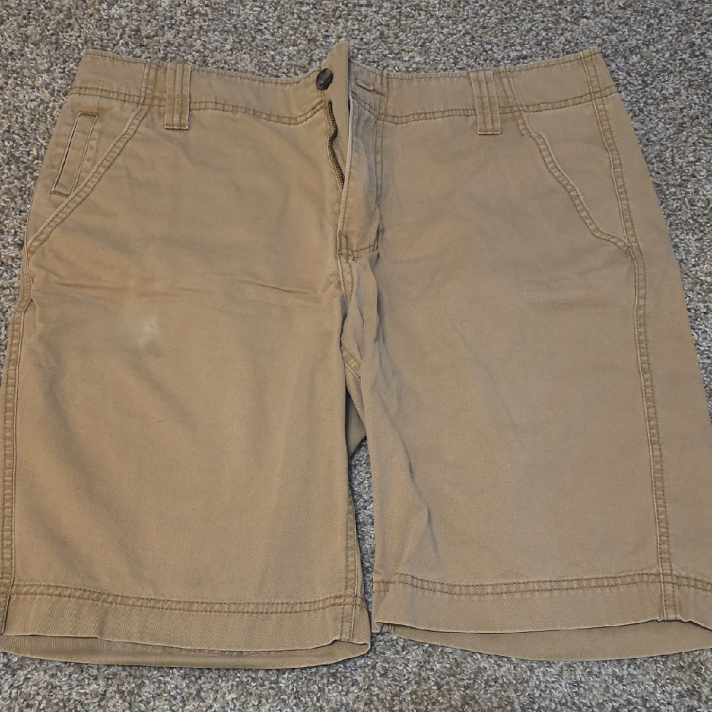Mens Khaki Shorts